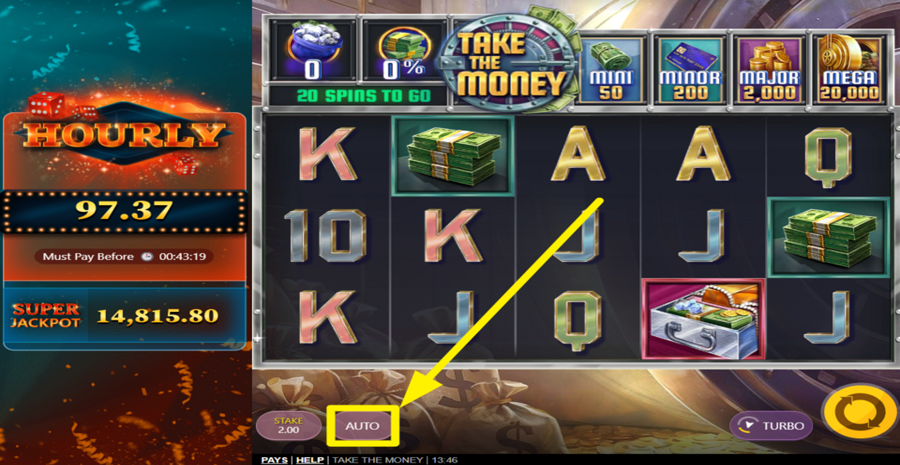 Take The Money Autoplay