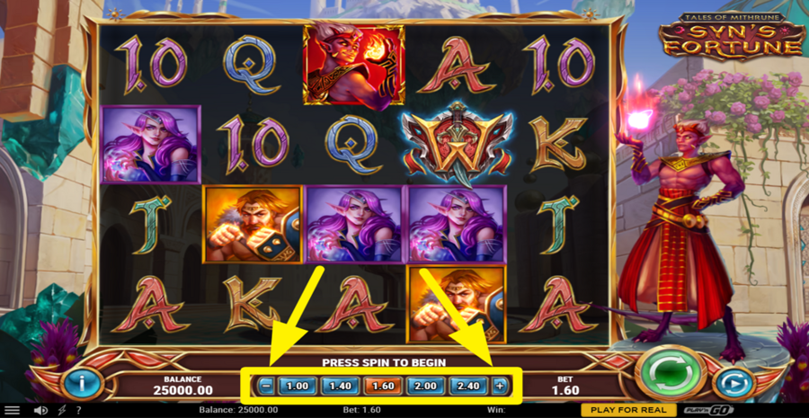 Tales Of Mithrune Syns Fortune Adjust Bet