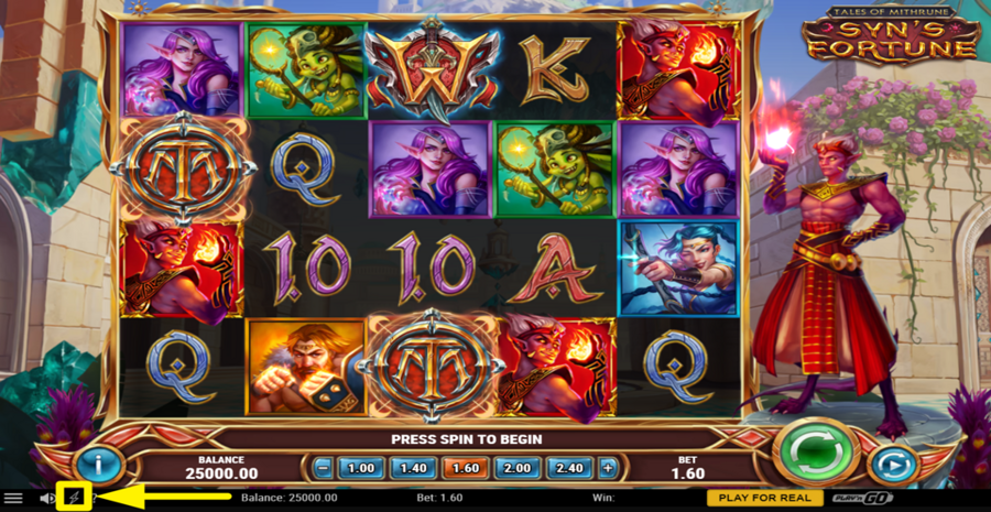 Avis, Bonus et Jeu Gratuit de la Machine à Sous Tales of Mithrune Syns ...