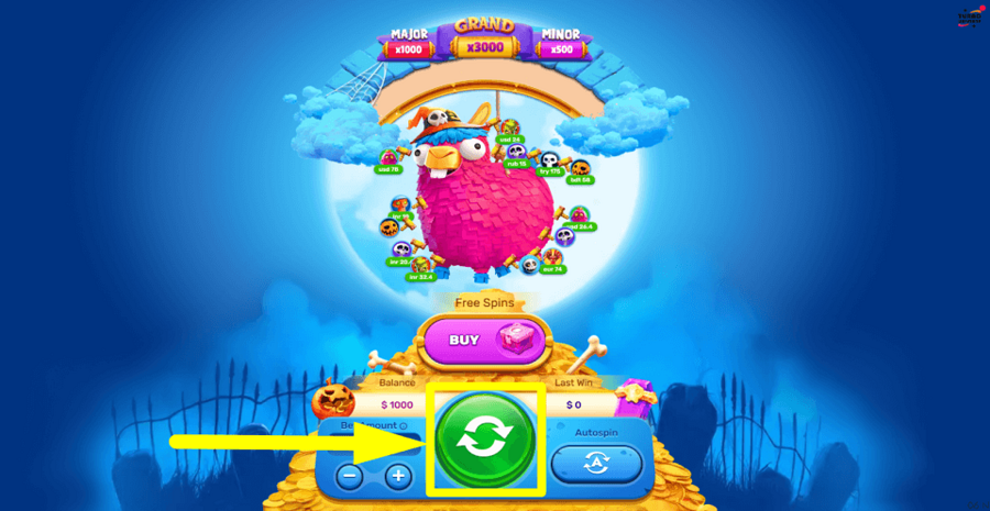 Tapinata Spin Button