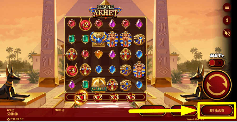 Temple Of Akhet Buy Feature