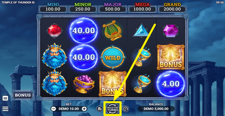 Temple Of Thunder Iii Spin