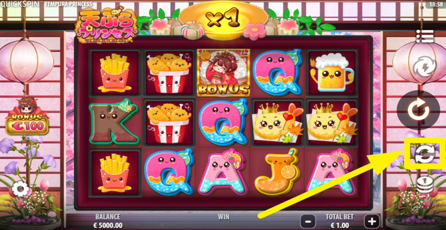 Tempura Princess Autoplay