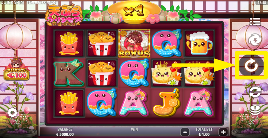 Tempura Princess Spin