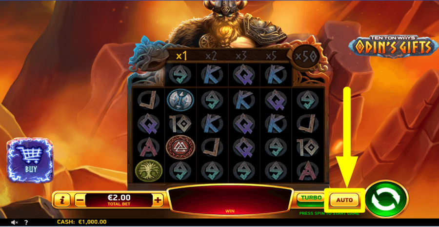 Ten Ton Ways Odins Gifts Autoplay Feature