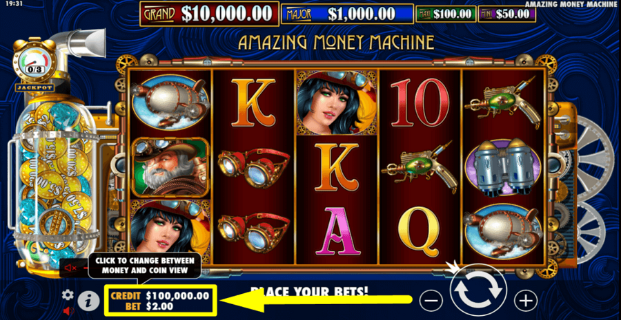 The Amazing Money Machine Credit View