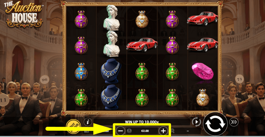 The Auction House Bet Value
