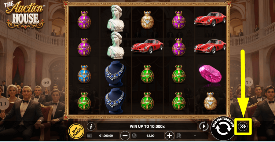 The Auction House Turbo Feature