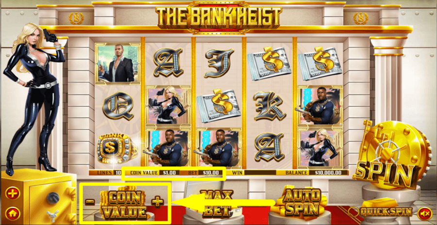 The Bank Heist Coin Value