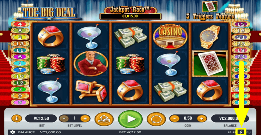 The Big Deal Quick Spins Feature