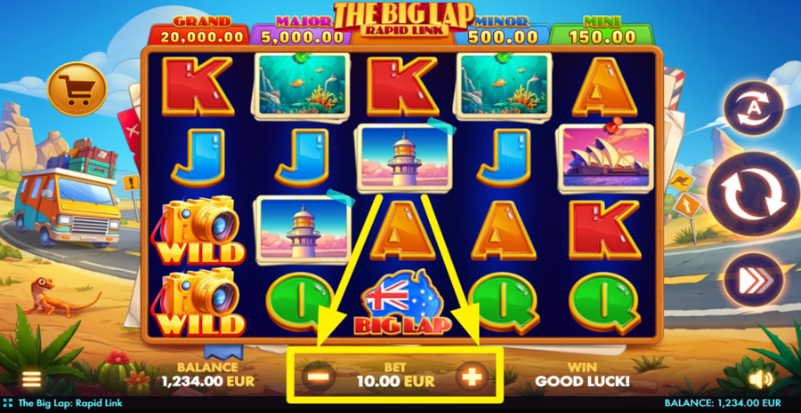 The Big Lap Rapid Link Adjust Bet