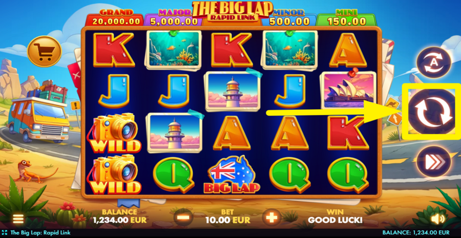 The Big Lap Rapid Link Spin