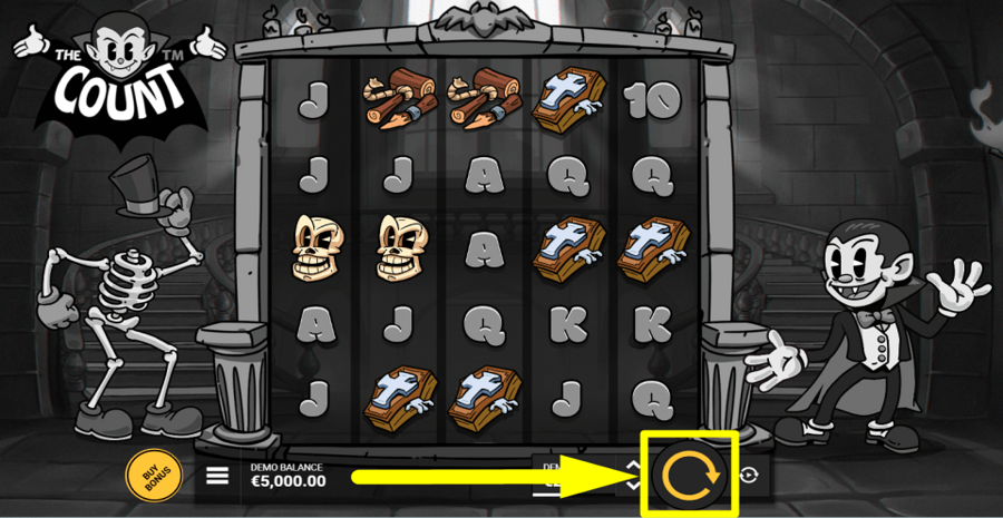 The Count Spin Button