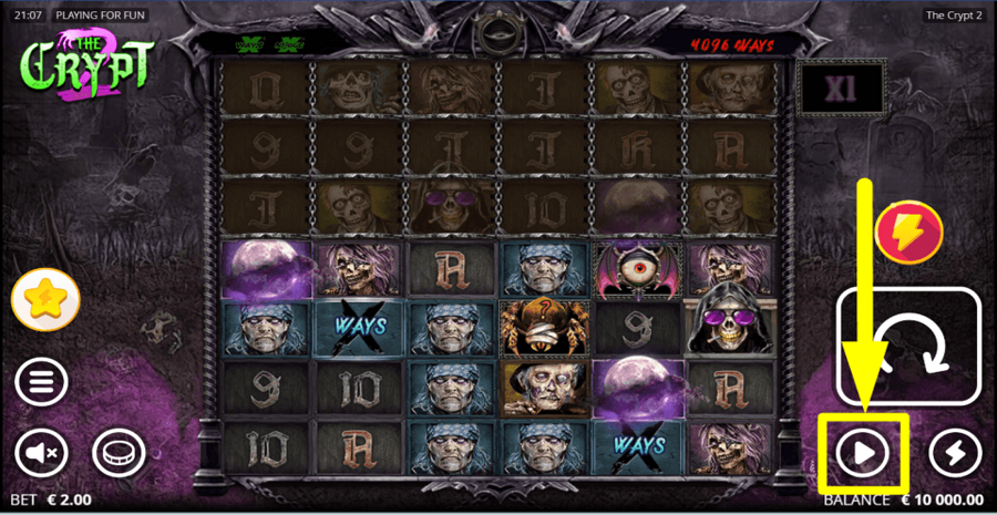 The Crypt 2 Autoplay Feature