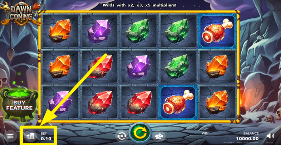 The Dawn Is Coming Adjust Bet