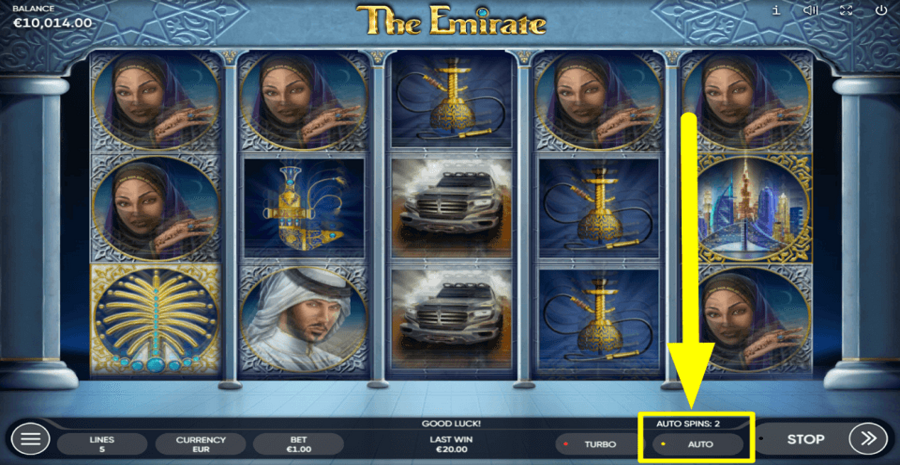 The Emirate Autoplay Feature