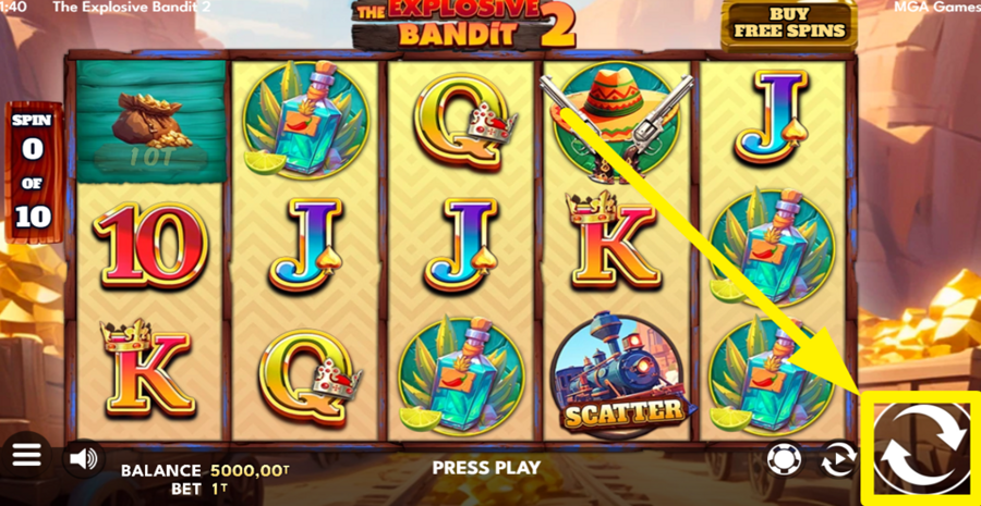 The Explosive Bandit 2 Spin