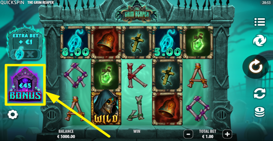 The Grim Reaper Buy Bonus