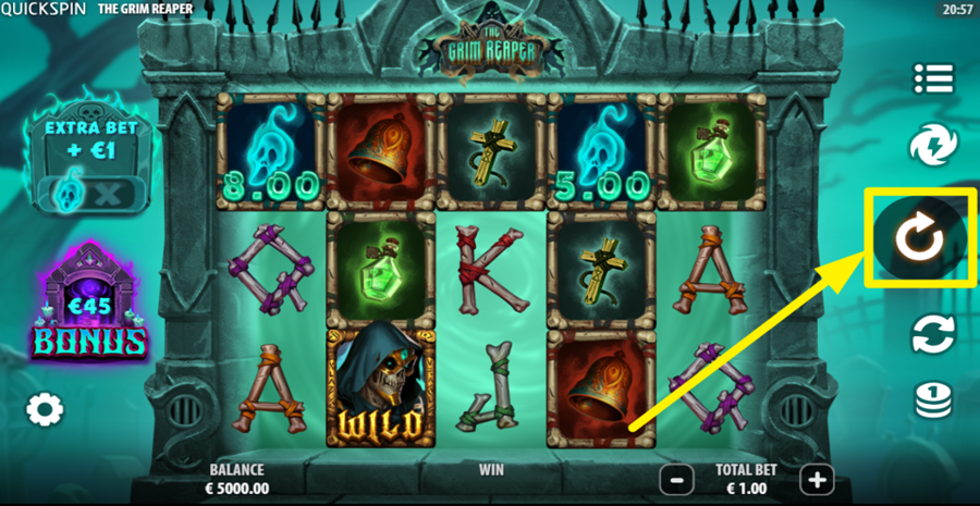 The Grim Reaper Spin