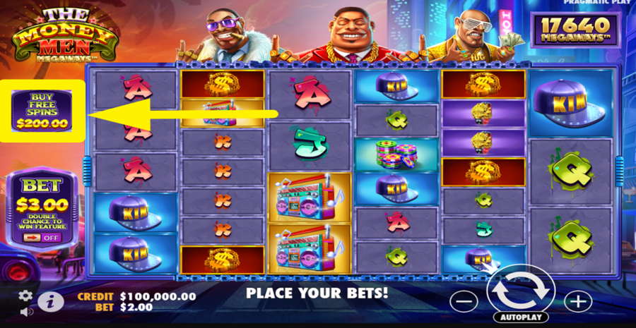 The Money Men Megaways Buy Free Spins