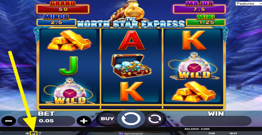The North Star Express Hold And Hit 3x3 Turbo