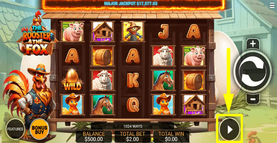 The Rooster And The Fox Autoplay Feature