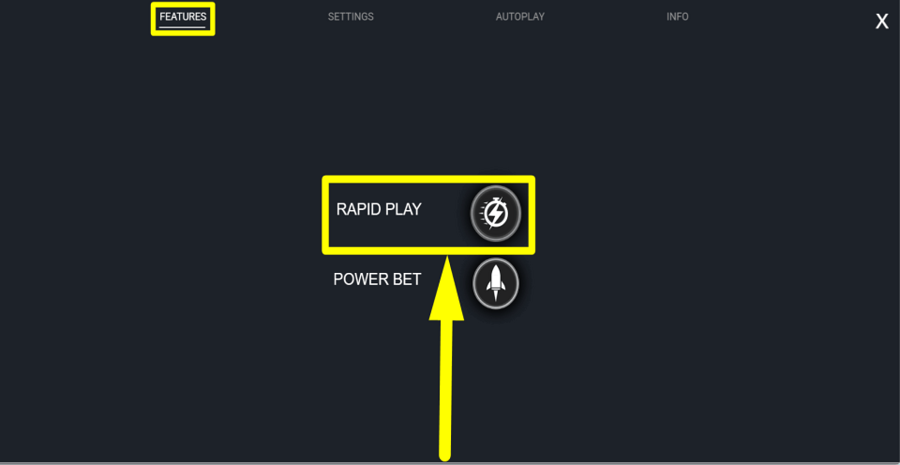 The Rooster And The Fox Rapid Play Feature
