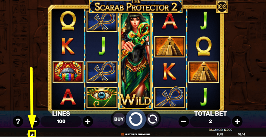 The Scarab Protector 2 Turbo Feature