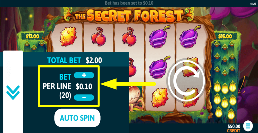 The Secret Forest Bet Value