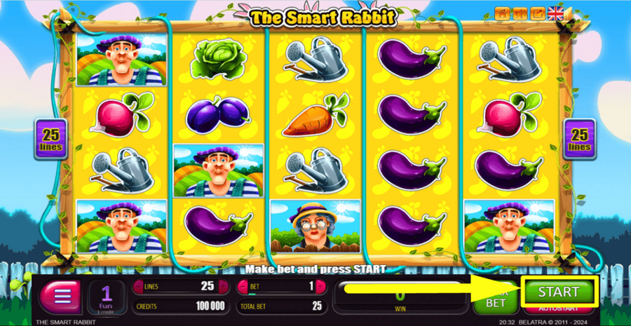 The Smart Rabbit Start Button