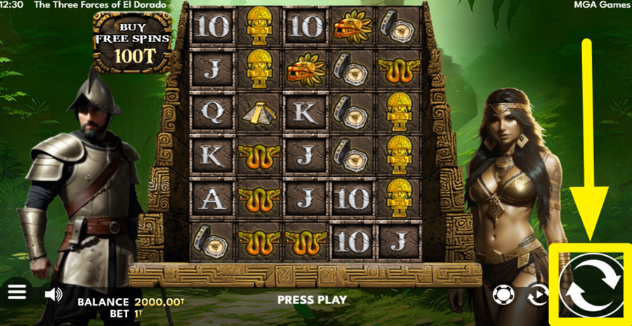 Number Button The Three Forces of El Dorado Slot Review, Bonuses & Free Play (85.1% RTP)