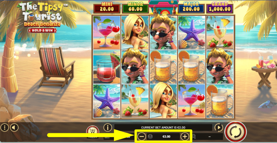 The Tipsy Tourist Beach Bonanza Hold And Win Bet Value