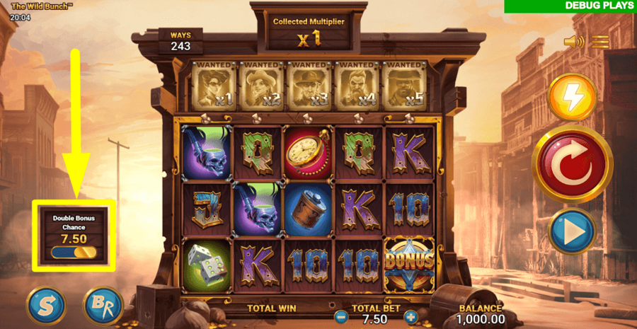 The Wild Bunch Chance Feature
