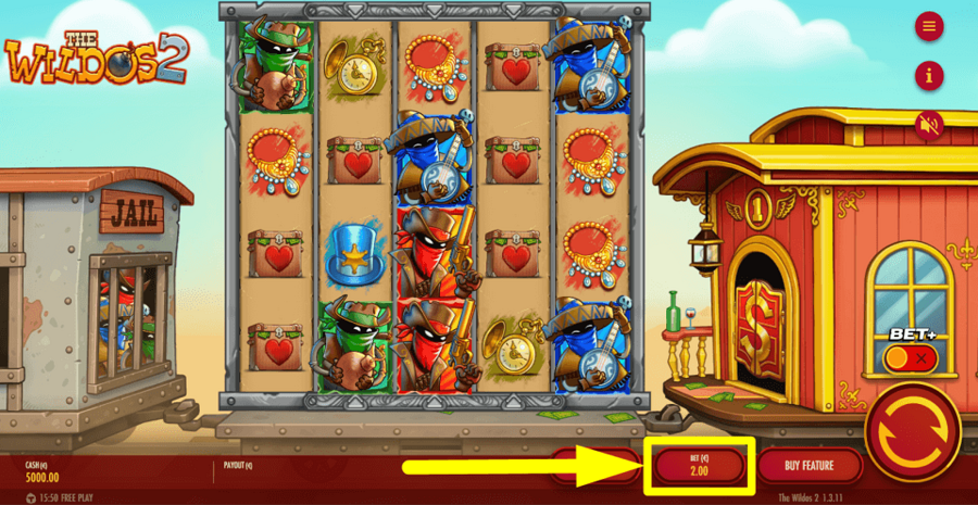 The Wildos 2 Bet Value