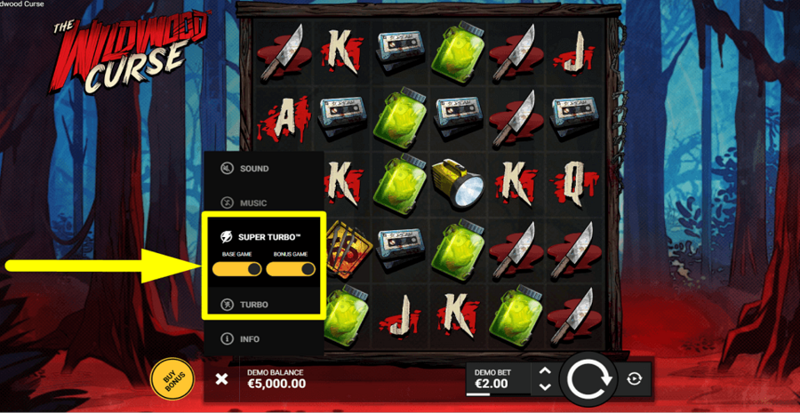 The Wildwood Curse Turbo Feature