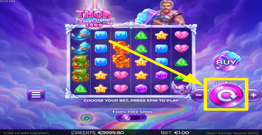Thor Candy Storm 3000 Spin
