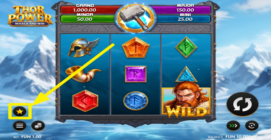 Thor Power Whack And Win Buy Bonus
