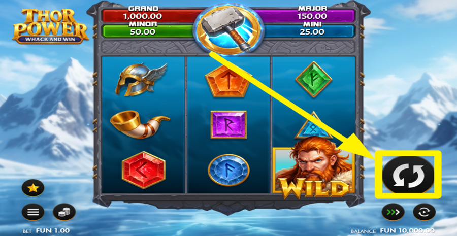 Thor Power Whack And Win Spin