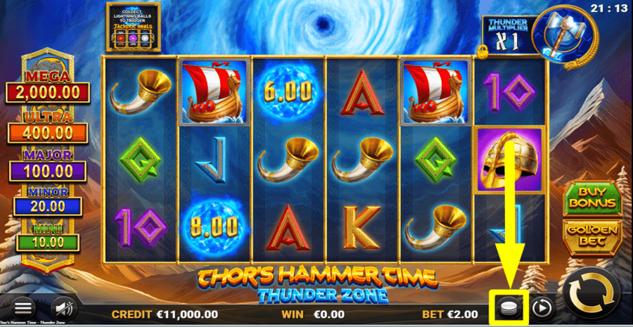 Thors Hammer Time Thunder Zone Bet Value
