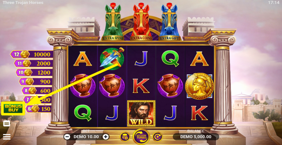 Three Trojan Horses Buy Bonus