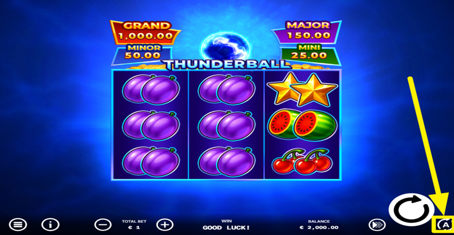 Thunder Ball Autoplay
