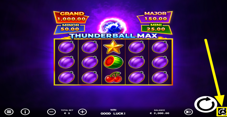 Thunder Ball Max Autoplay