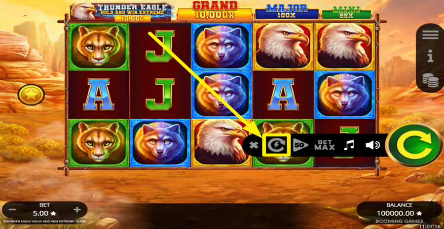 Thunder Eagle Hold And Win Extreme 10000 Turbo