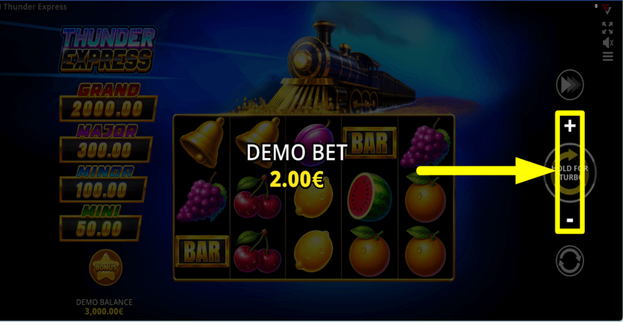 Thunder Express Running Wins Bet Value