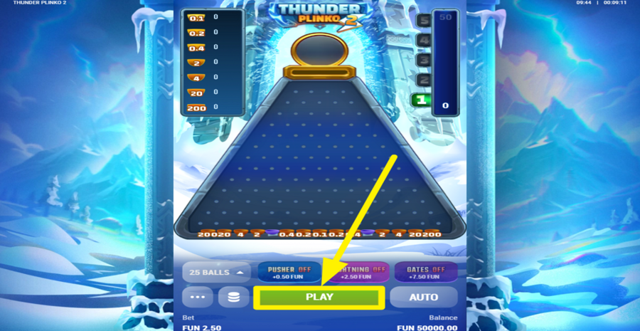 Thunder Plinko 2 Play