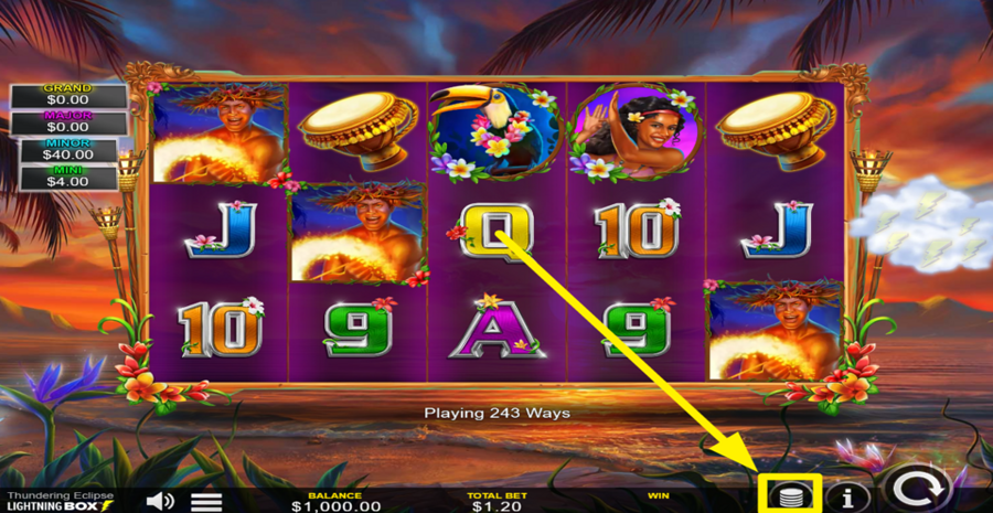 Thundering Eclipse Adjust Bet