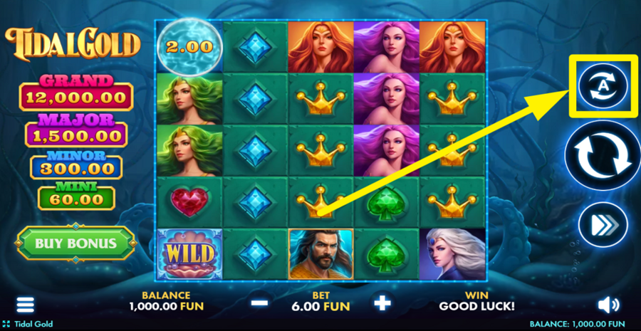 Tidal Gold Autoplay