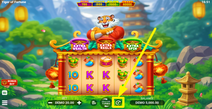 Tiger Of Fortune Autoplay