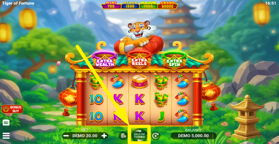 Tiger Of Fortune Spin