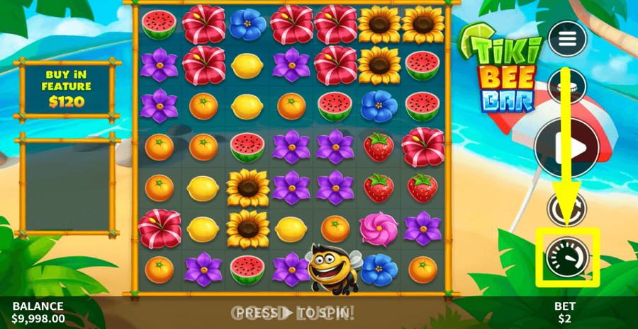 Tiki Bee Bar Turbo Feature